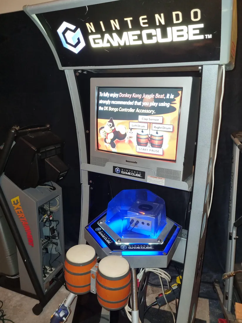 GameCube store demo kiosk