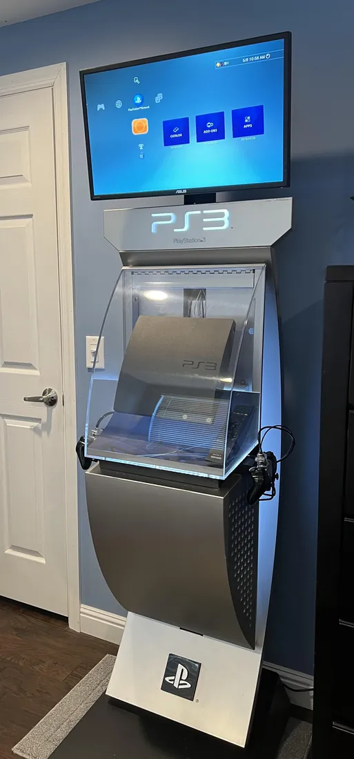 PlayStation 3 store demo kiosk