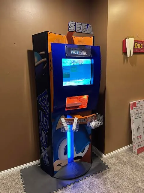 Sega Saturn store demo kiosk