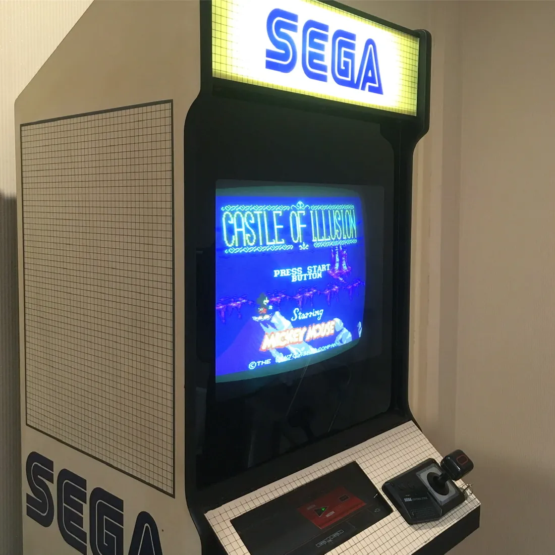 Sega Master System store demo kiosk